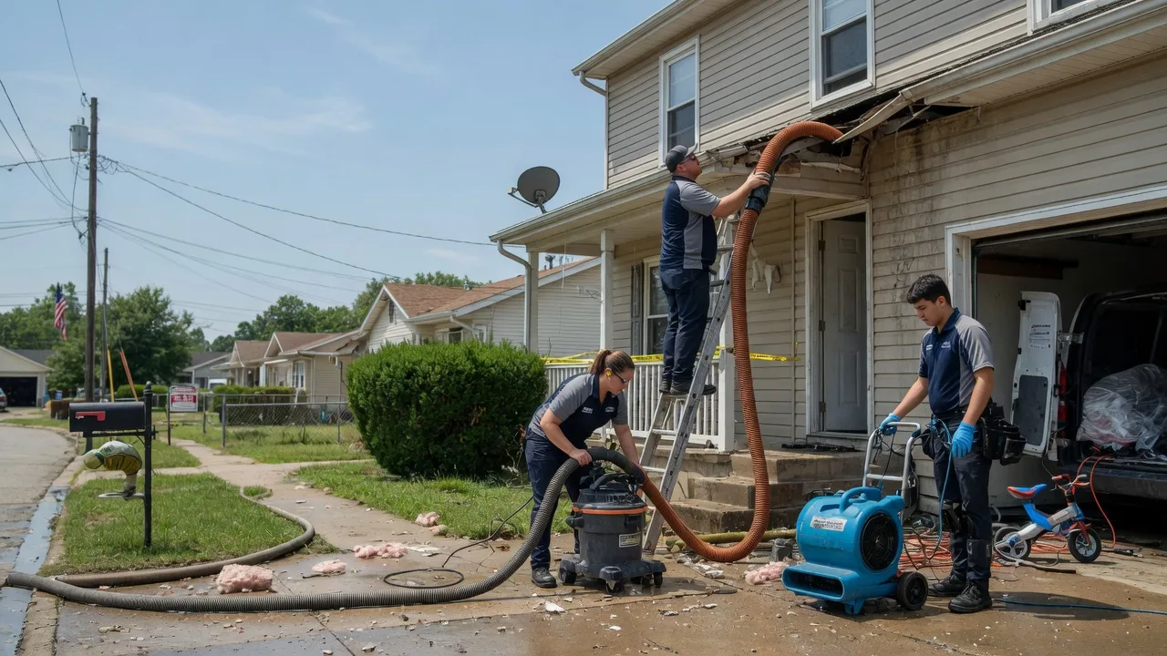 Water Damage Restoration in East Springfield, OH near me